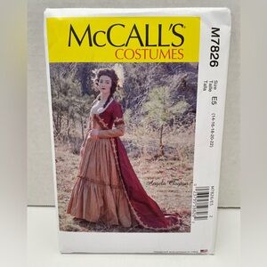 McCall's Historical Costume Pattern. Size 14-22